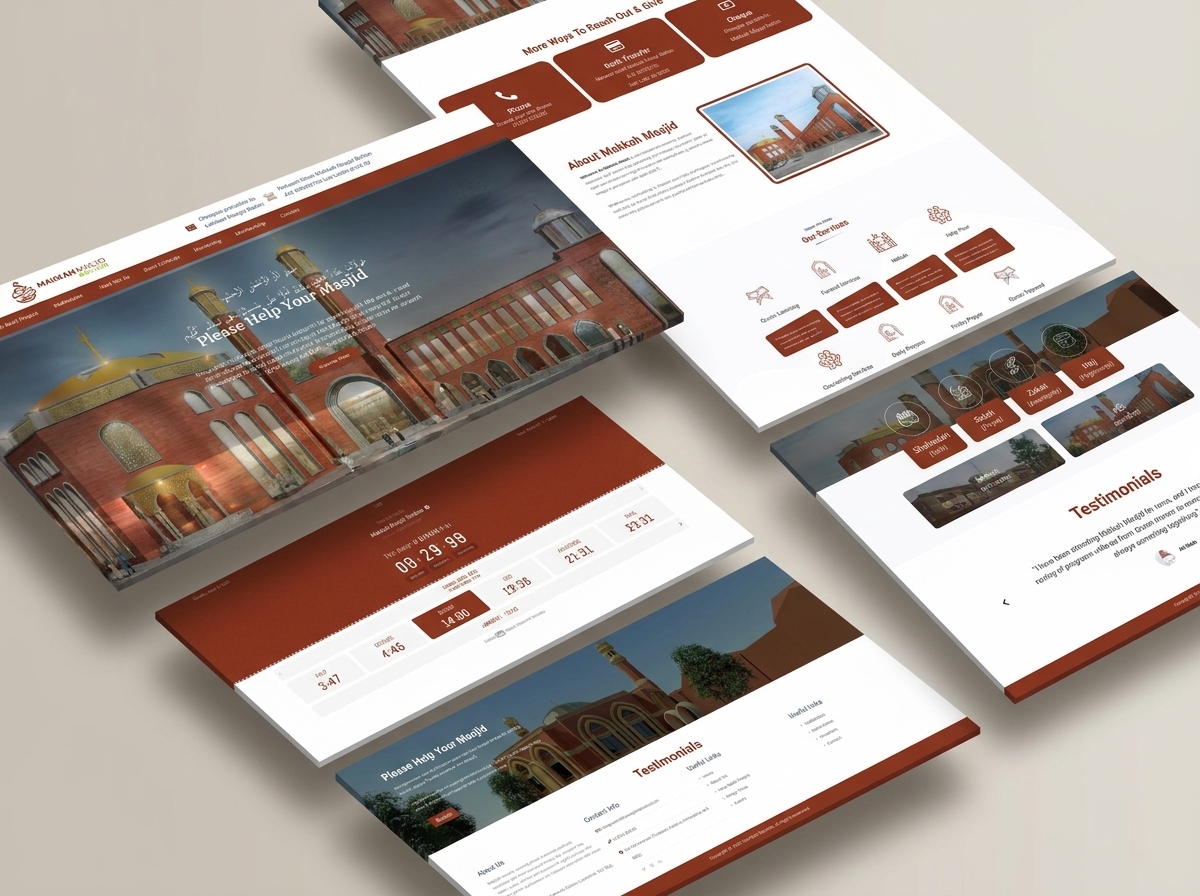 Makkah Masjid Community Website